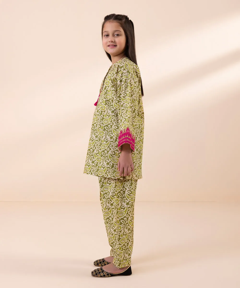 2 Piece - Printed Lawn Suit