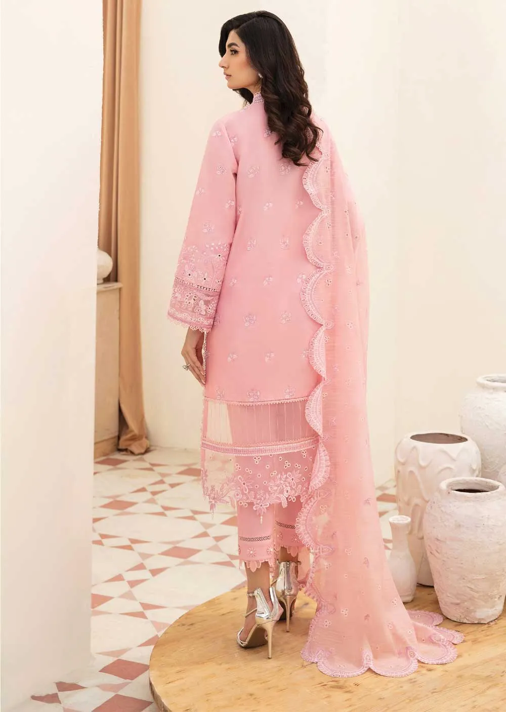 ACL-02 - Peony - Unstitched - Chickenkari Lawn Collection by Afrozeh 2023