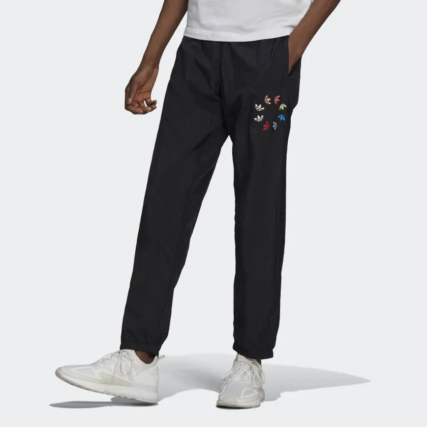 Adidas Originals Men's Adicolor Shattered Trefoil Pants - Black