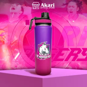 Akari Power Chargers Thermos Flask Magenta Purple 22oz (APC-T2M)