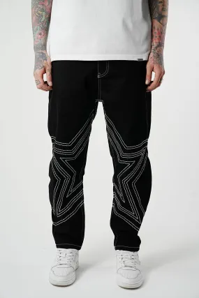 All Stars Black Relaxed Fit Jeans