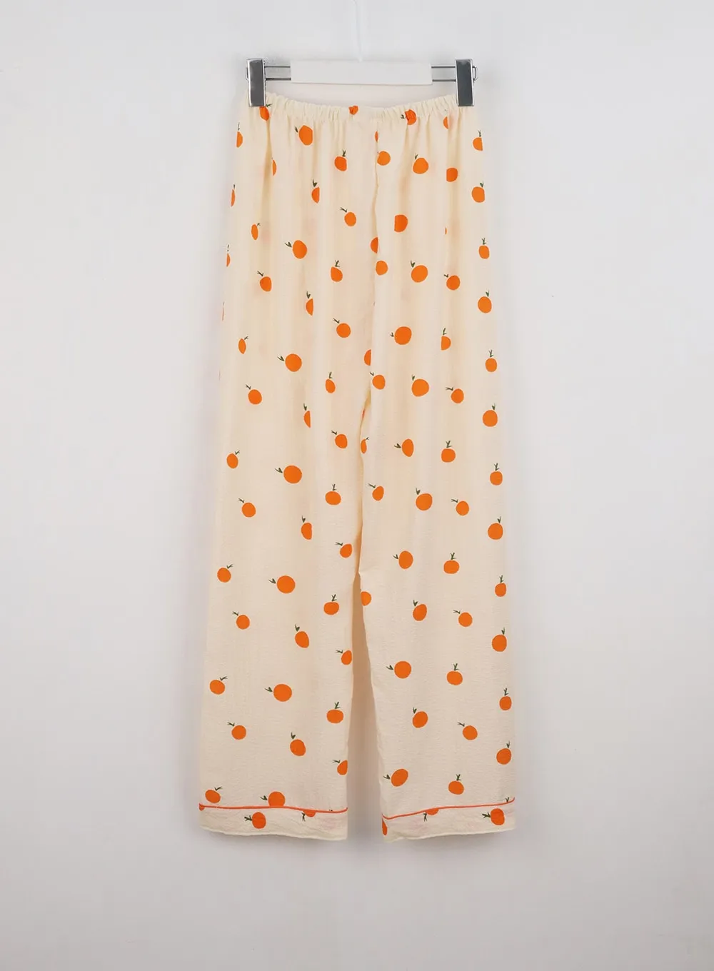 Apricot Pattern Pajama Set IG313