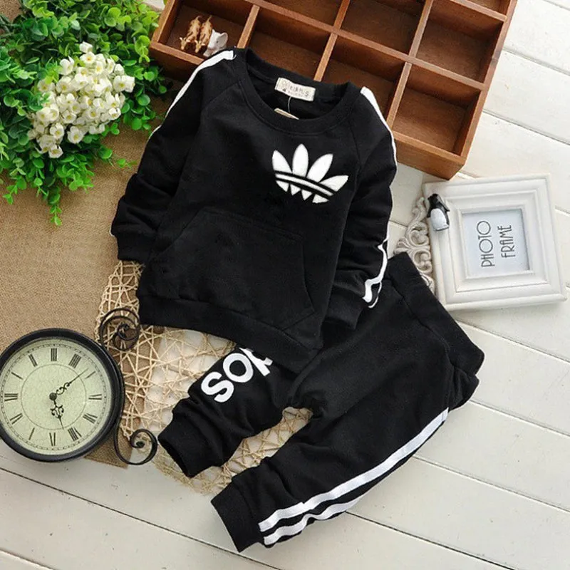 Baby Boy Clothing Suits Autumn Casual Baby Girl Clothes Sets Children Suit