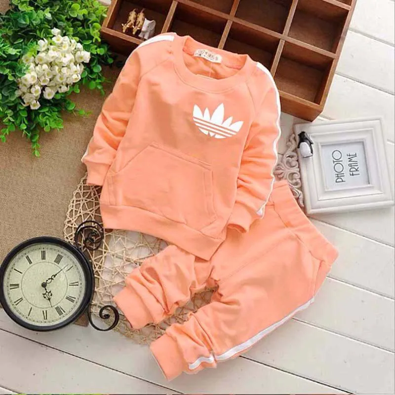 Baby Boy Clothing Suits Autumn Casual Baby Girl Clothes Sets Children Suit