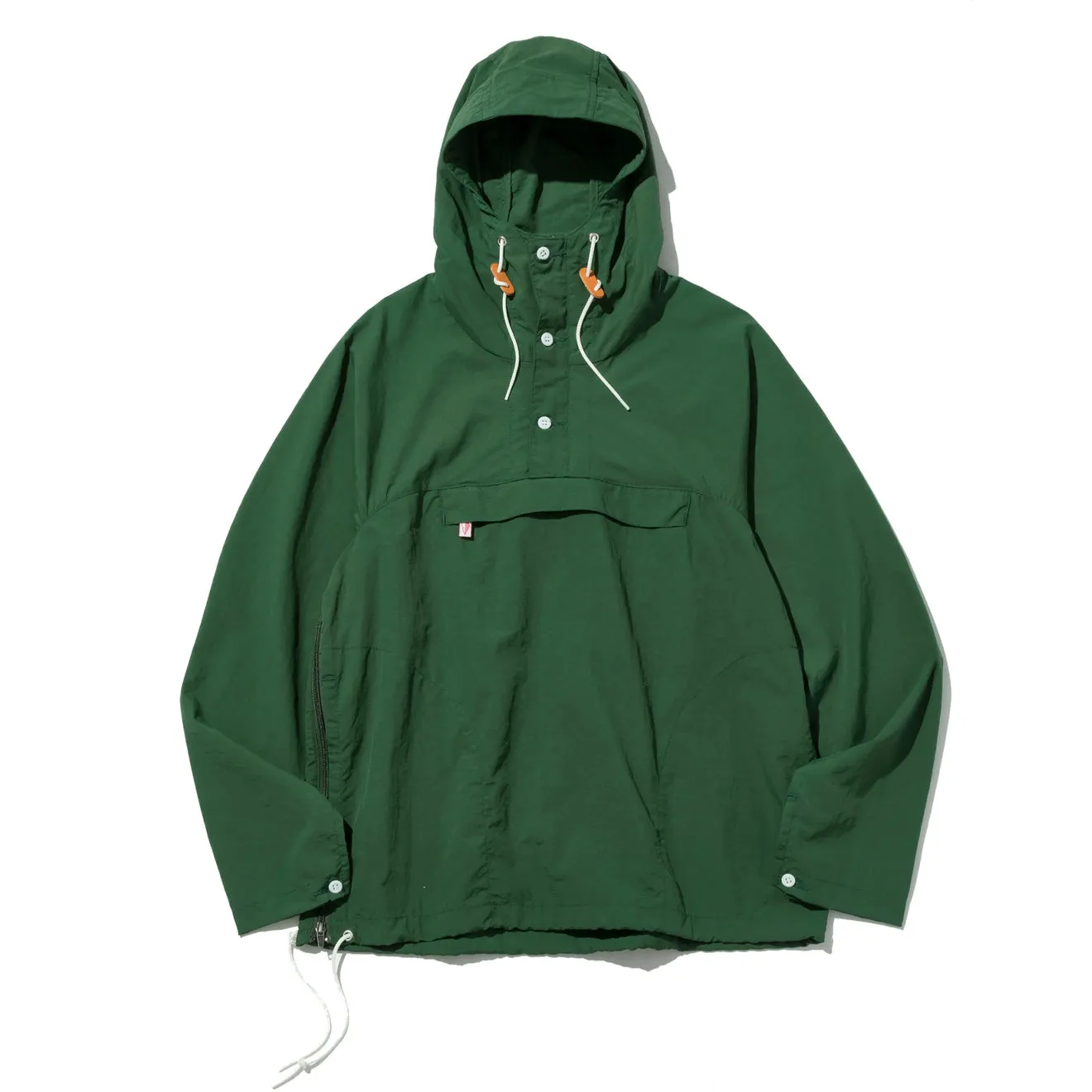 Battenwear Packable Anorak Green