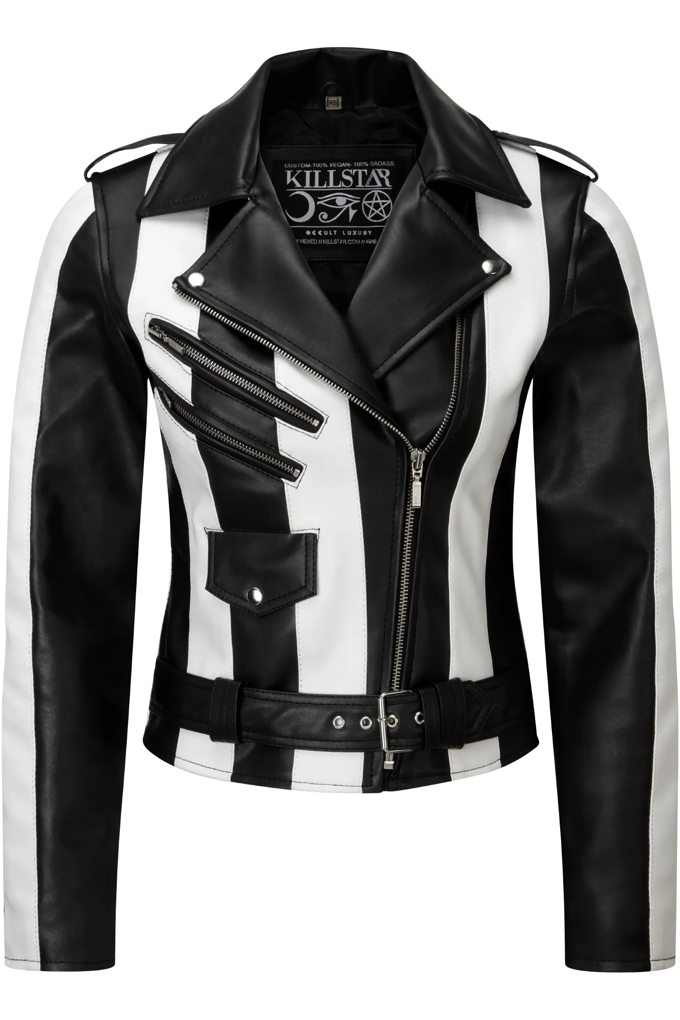 Beetlejuice Leather Jacket [FAUX LEATHER]