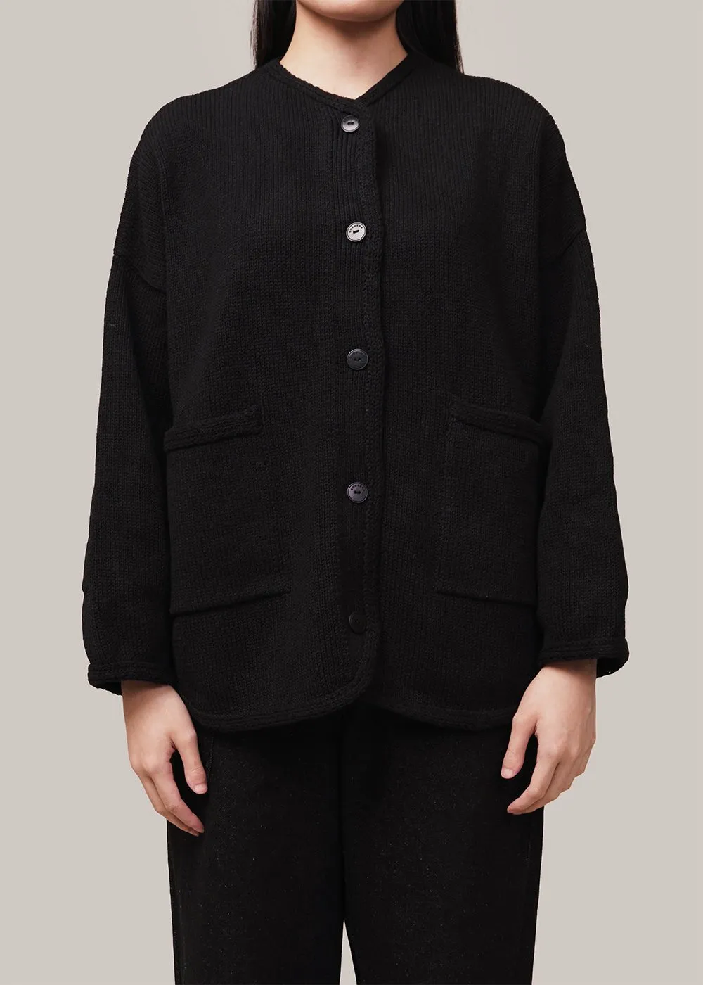 Black Cotton Jacket