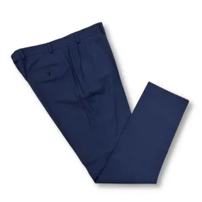 Calvin Klein Mens Skinny Fit Navy Wool Suit Pants_ J6X0002