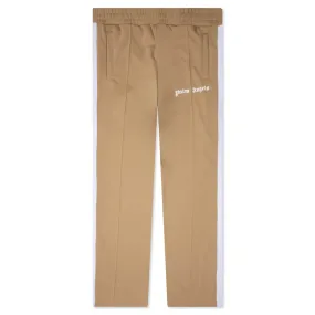 Classic Track Pants - Beige/White