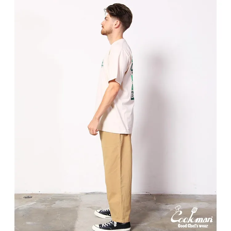 Cookman Harvest Pants Cropped Canvas - Beige