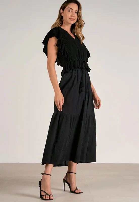 Elan - Aurora Maxi Dress Black