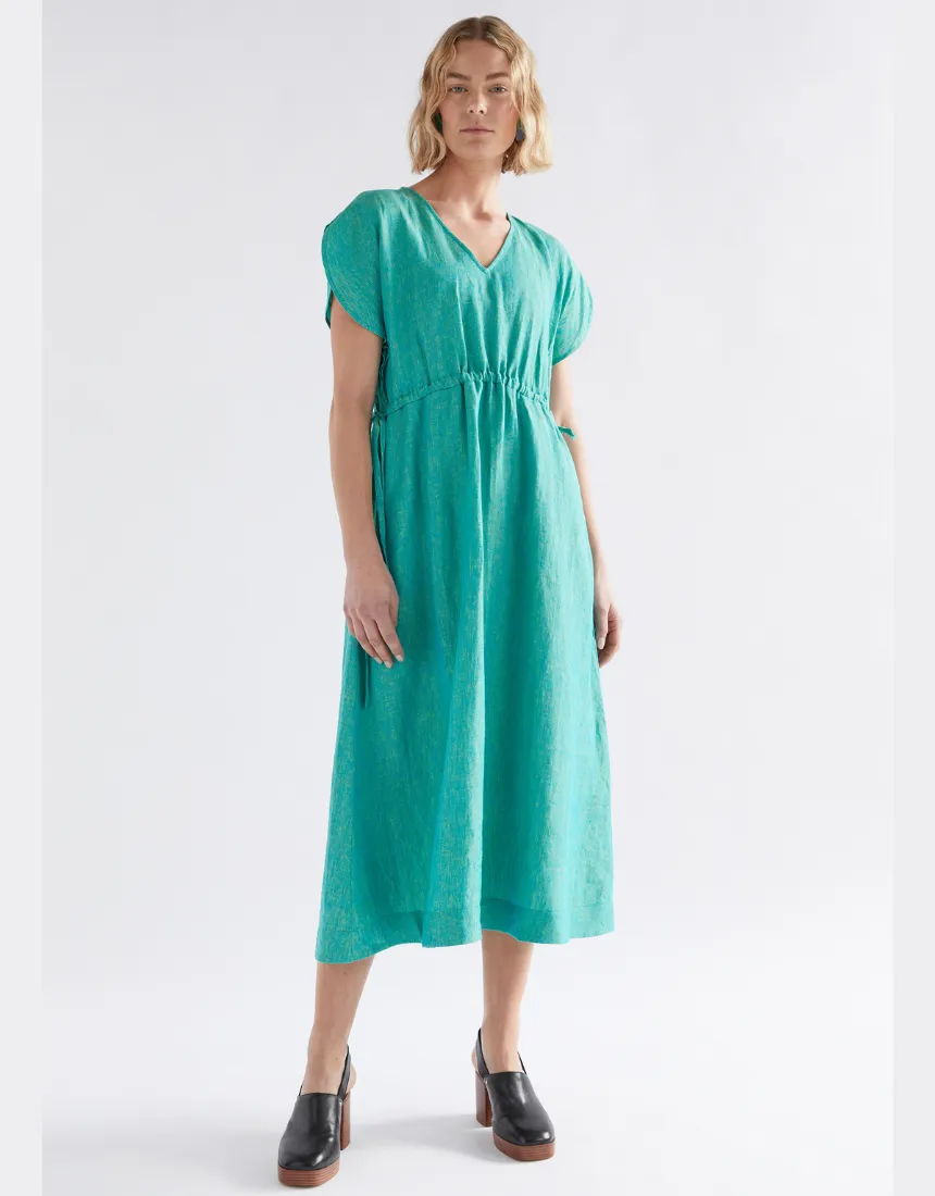 Elk - Sav Linen Midi Dress