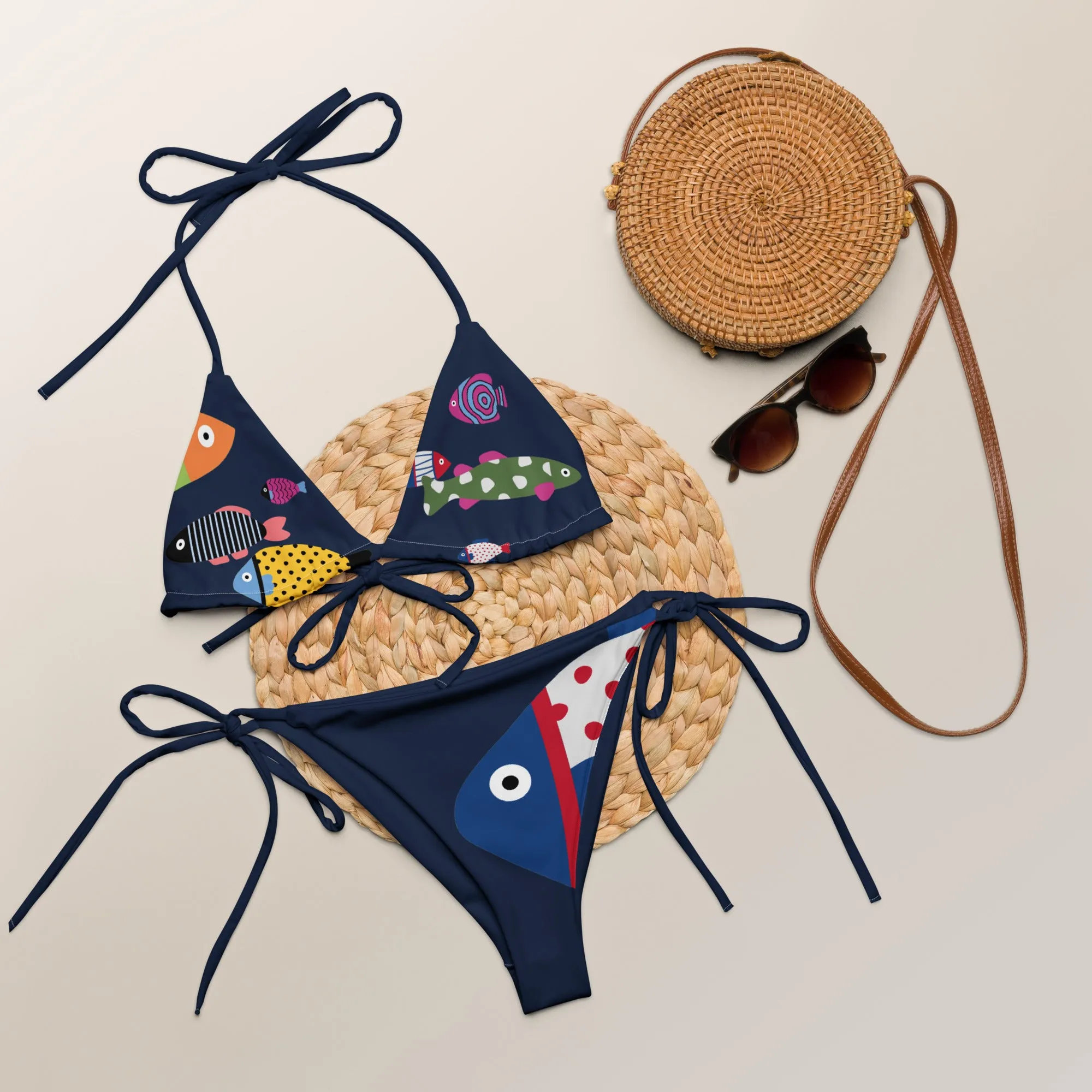 Fish in the Sea string bikini