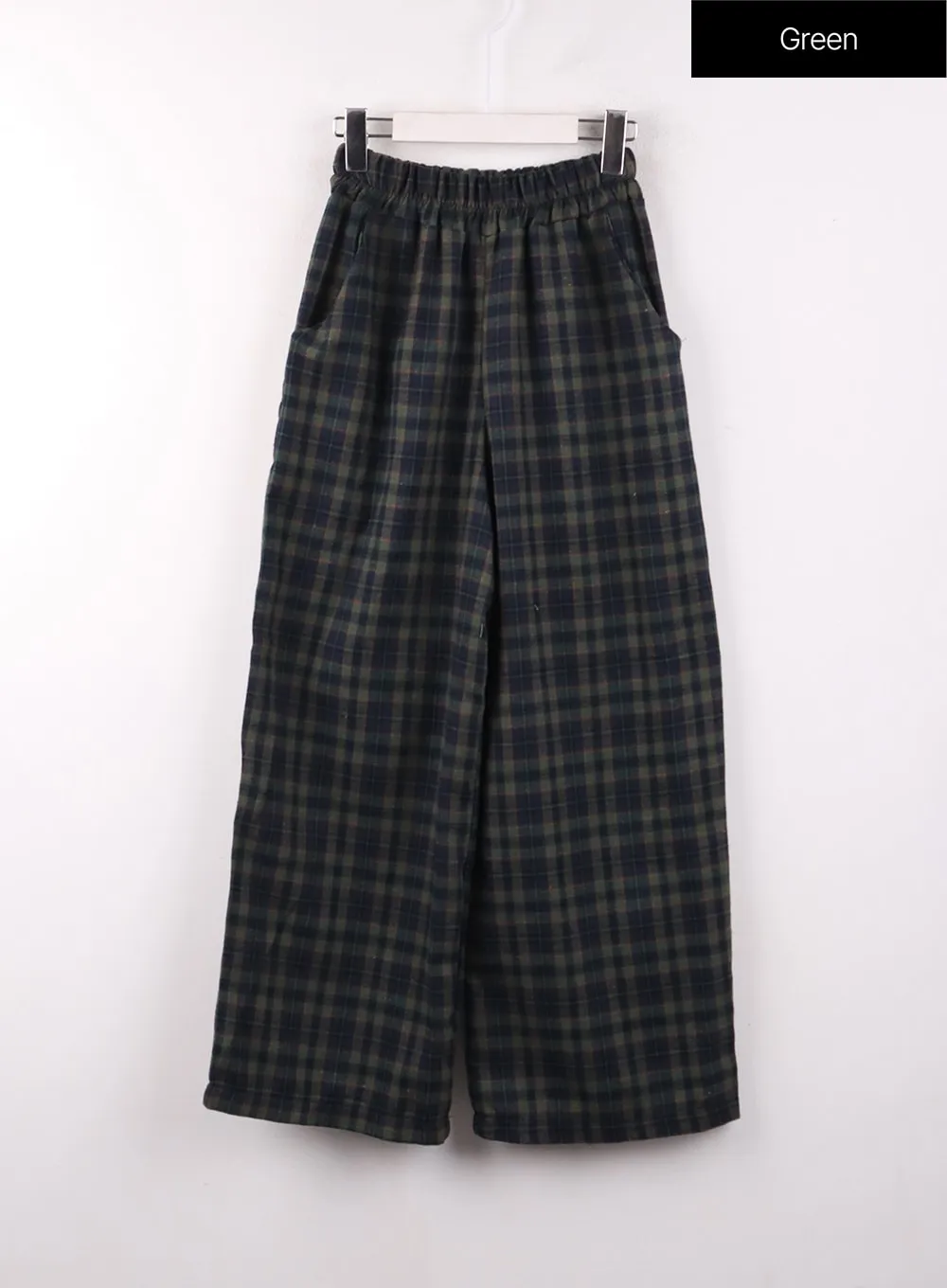 Grandpacore Checkered Wide-Fit Pants OF406