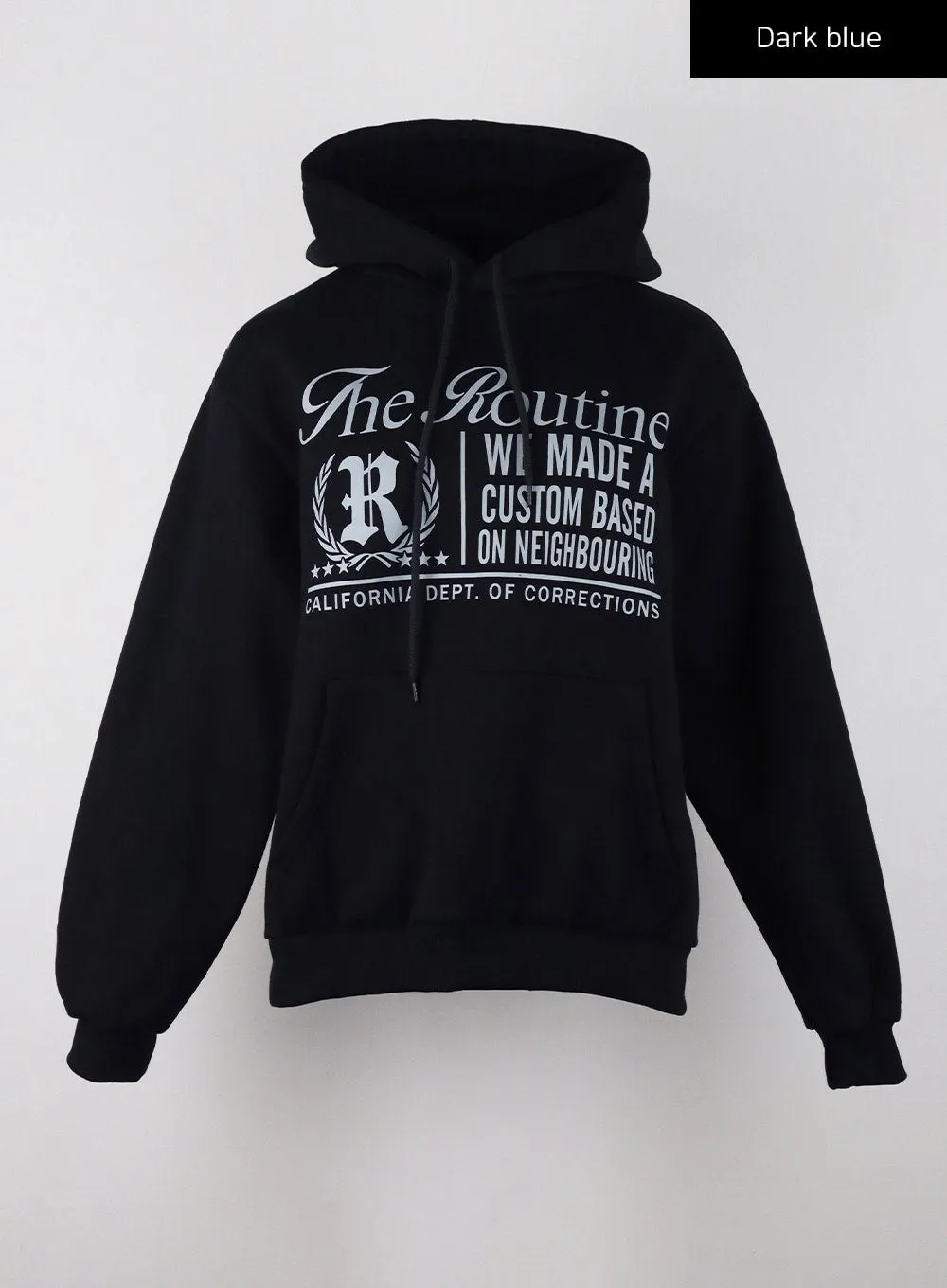 Graphic Lettering Hoodie CD329