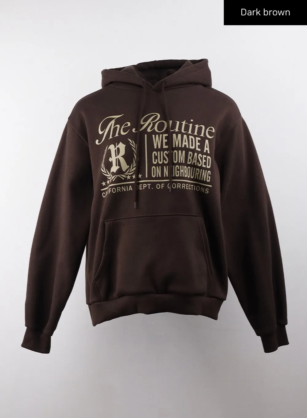 Graphic Lettering Hoodie CD329