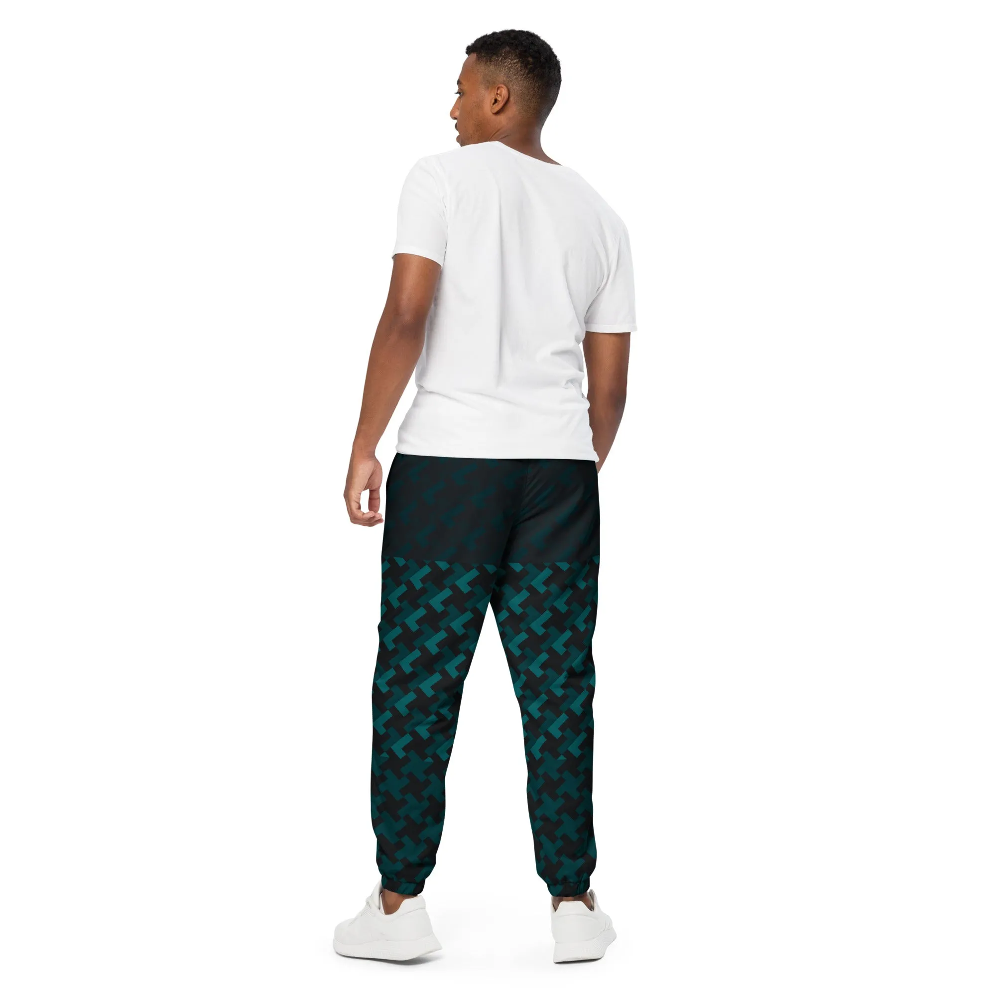 Houndstooth Unisex track pants