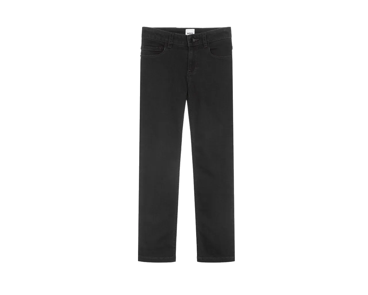 Hugo Boss Junior's J24800 Z11 Slim Fit Jeans Black