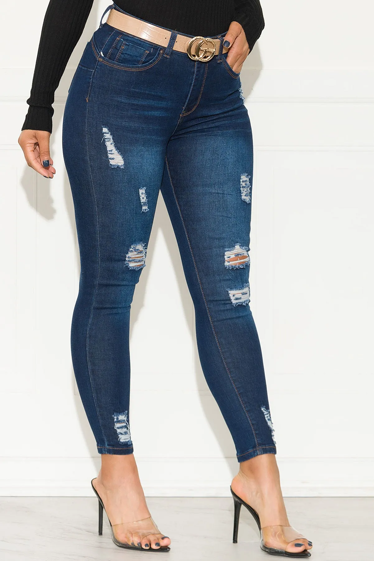 I Can Be Your Sunshine Skinny High Rise Jeans