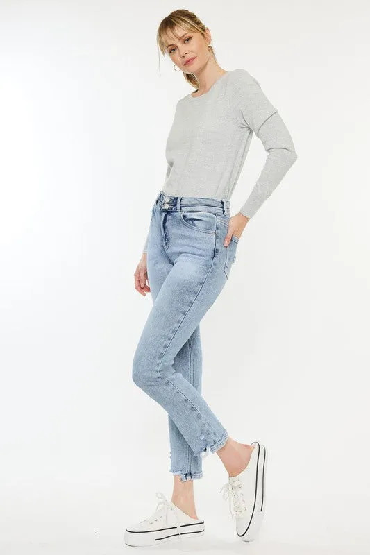 KanCan High Rise Slim Straight Jeans