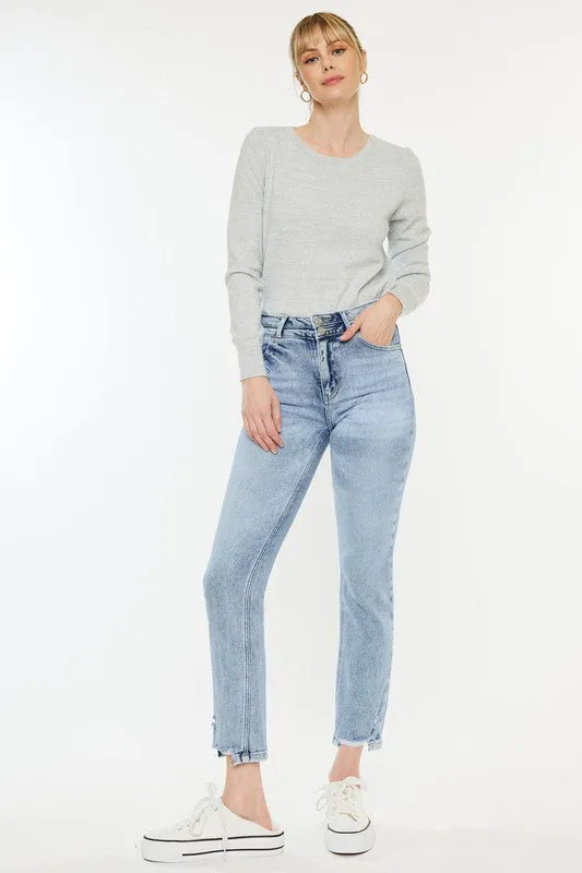 KanCan High Rise Slim Straight Jeans