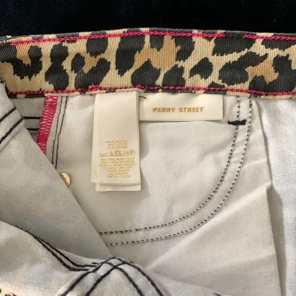 Kate Spade Animal Print Skinny Jeans