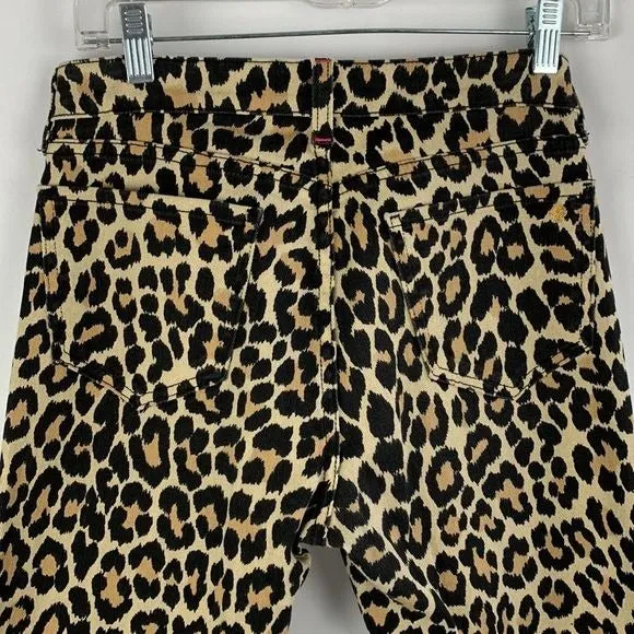 Kate Spade Animal Print Skinny Jeans