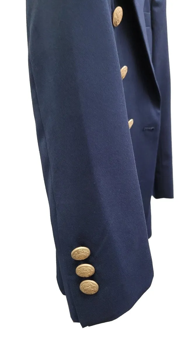 Kids Navy Blue Sailor Suit Blazer Jacket Only - Fouger Brand