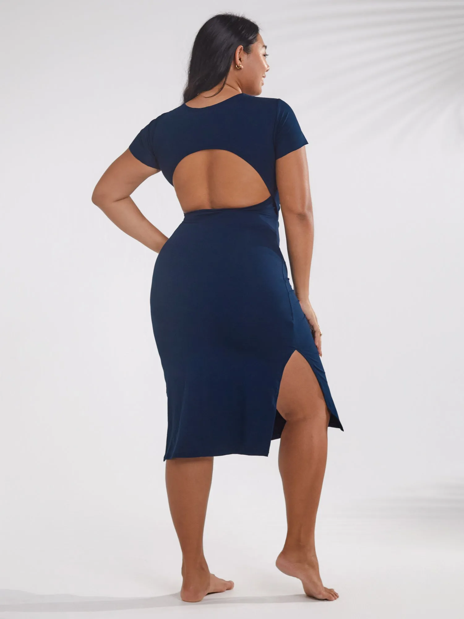 Lily Dress - Midnight Blue