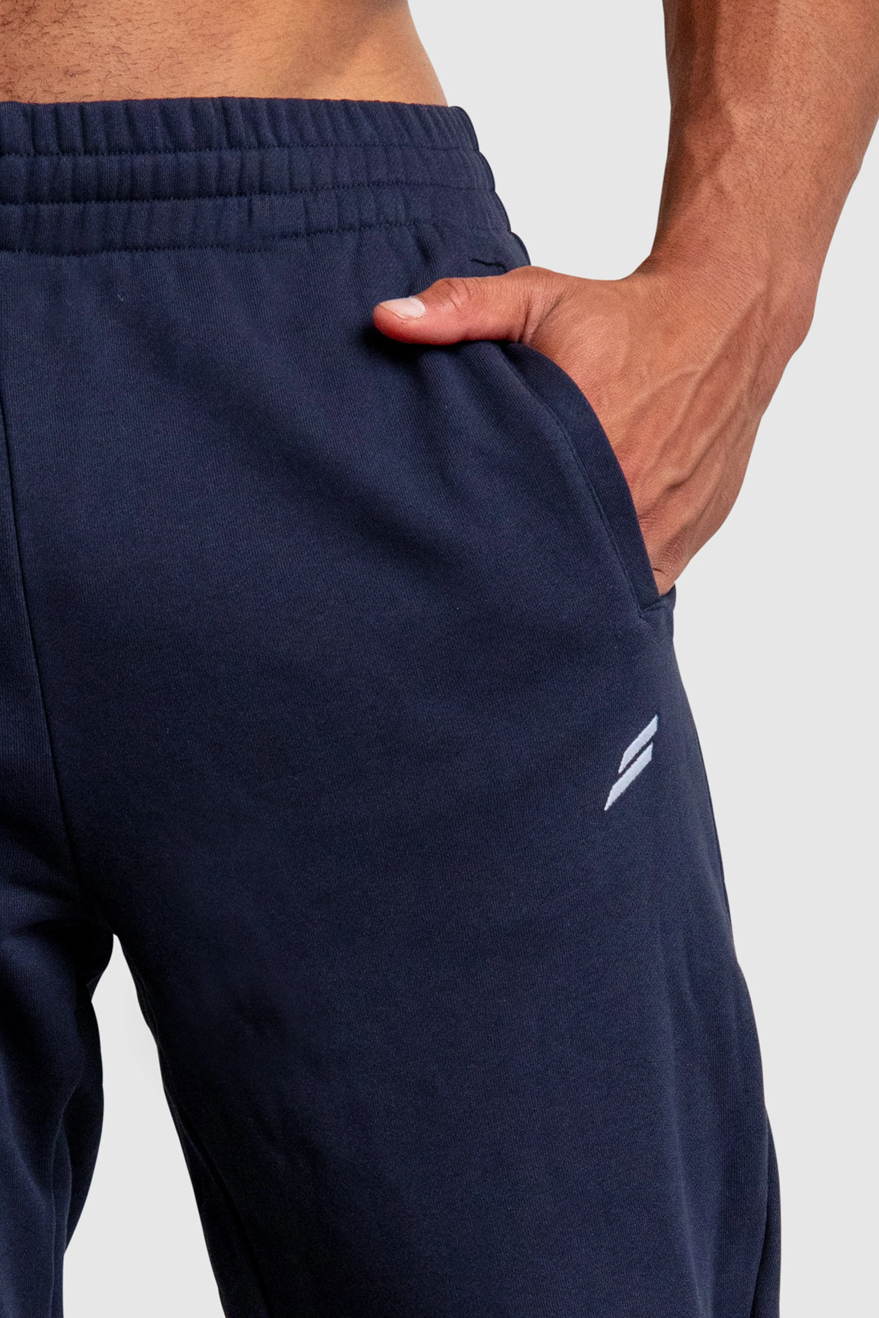 Mark Relaxed Track Pants - Navy