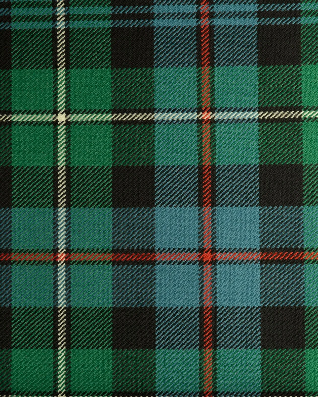 Marton Mills heavyweight clan tartans to buy - double width