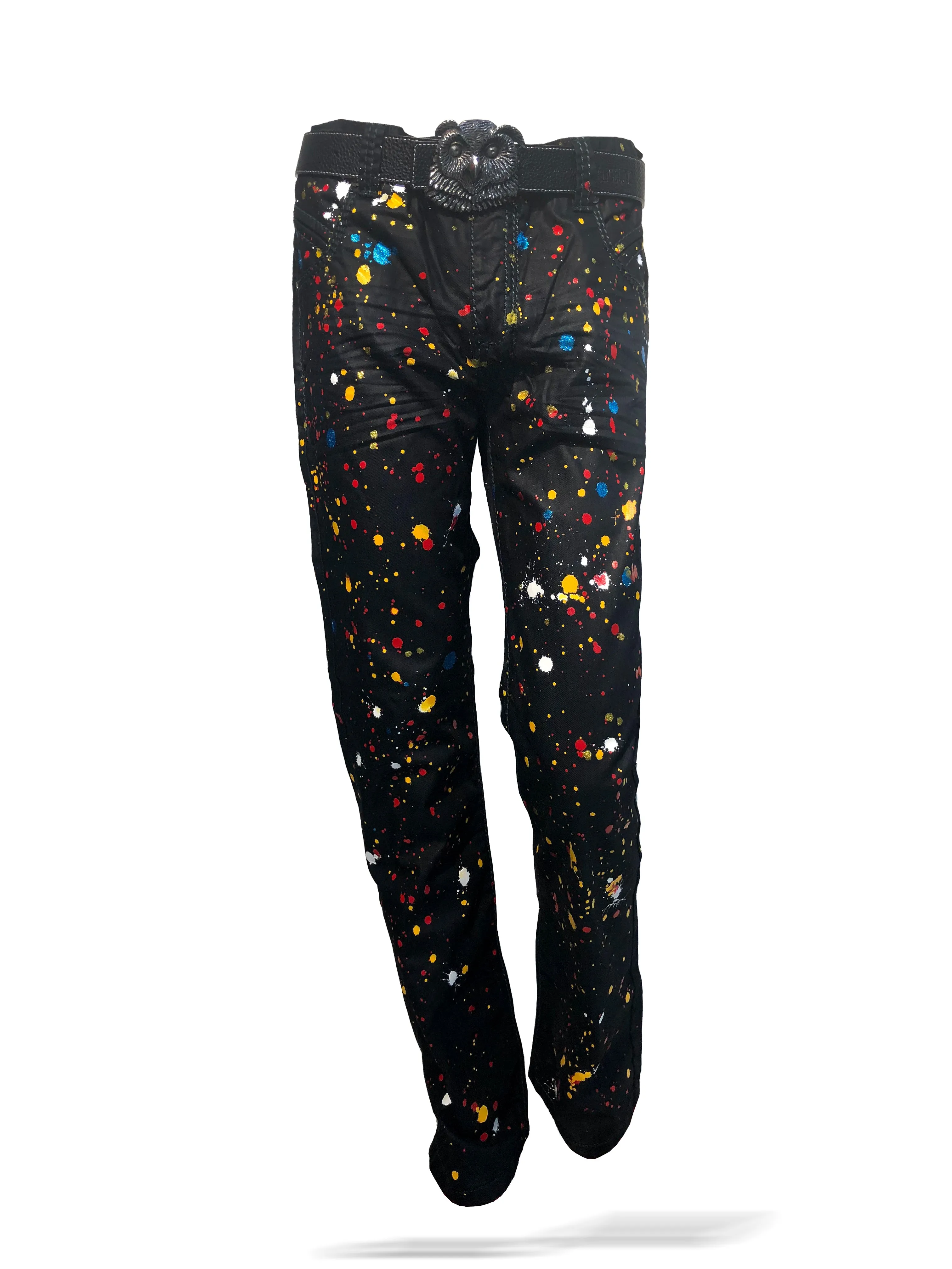 Men's Jeans - Hand painted Jeans - Splash