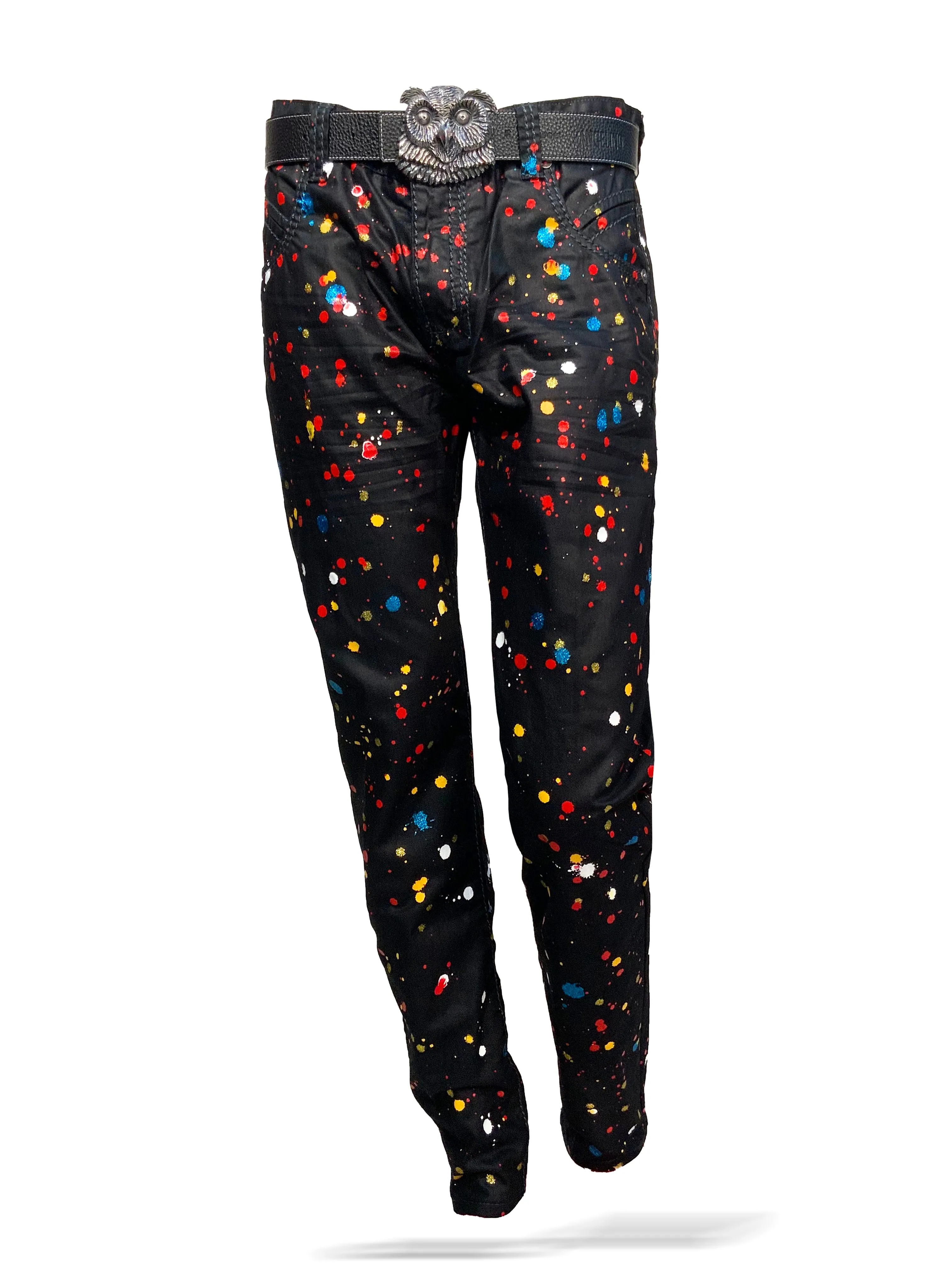 Men's Jeans - Hand painted Jeans - Splash