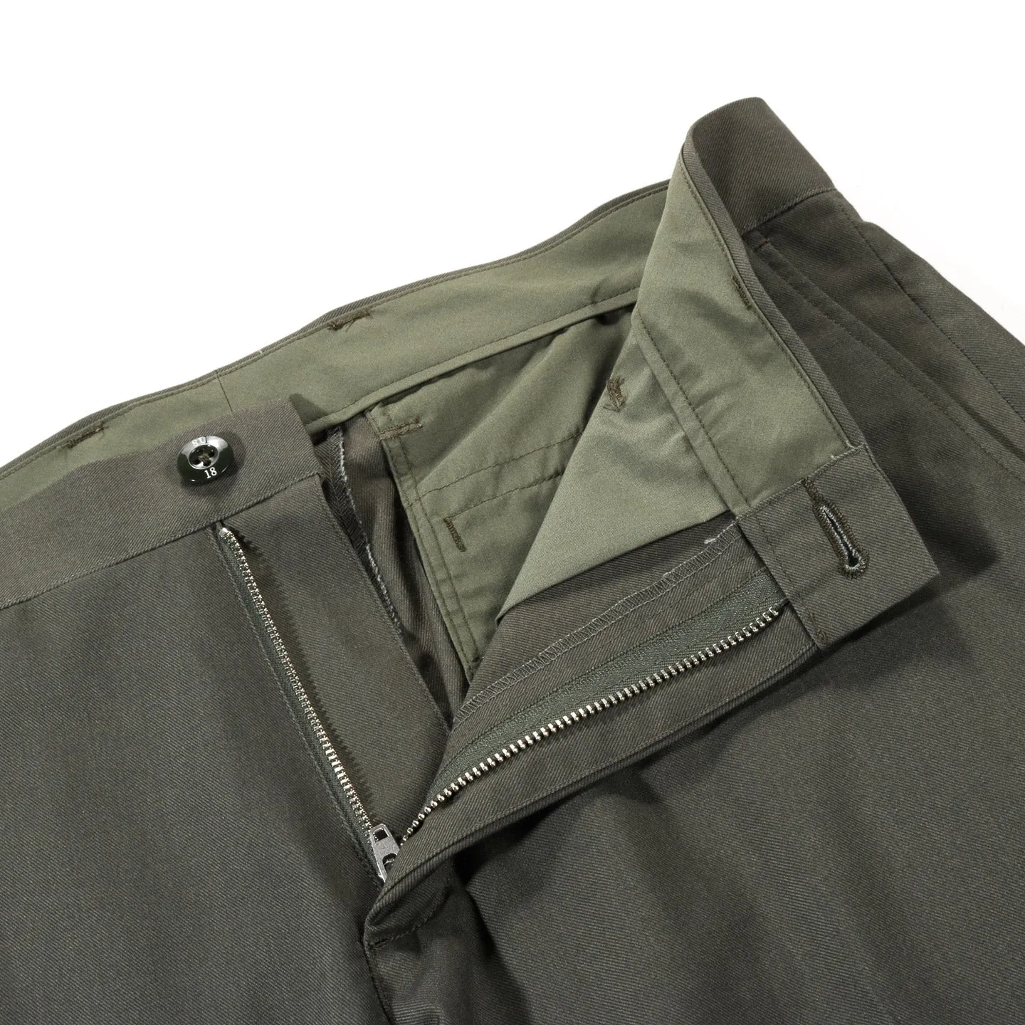 NEIGHBORHOOD ANKLE PANTS OLIVE DRAB