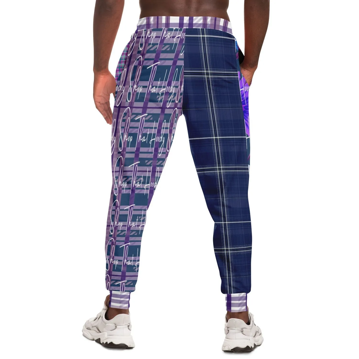 Norma Jean Purple Floral Fleece Joggers