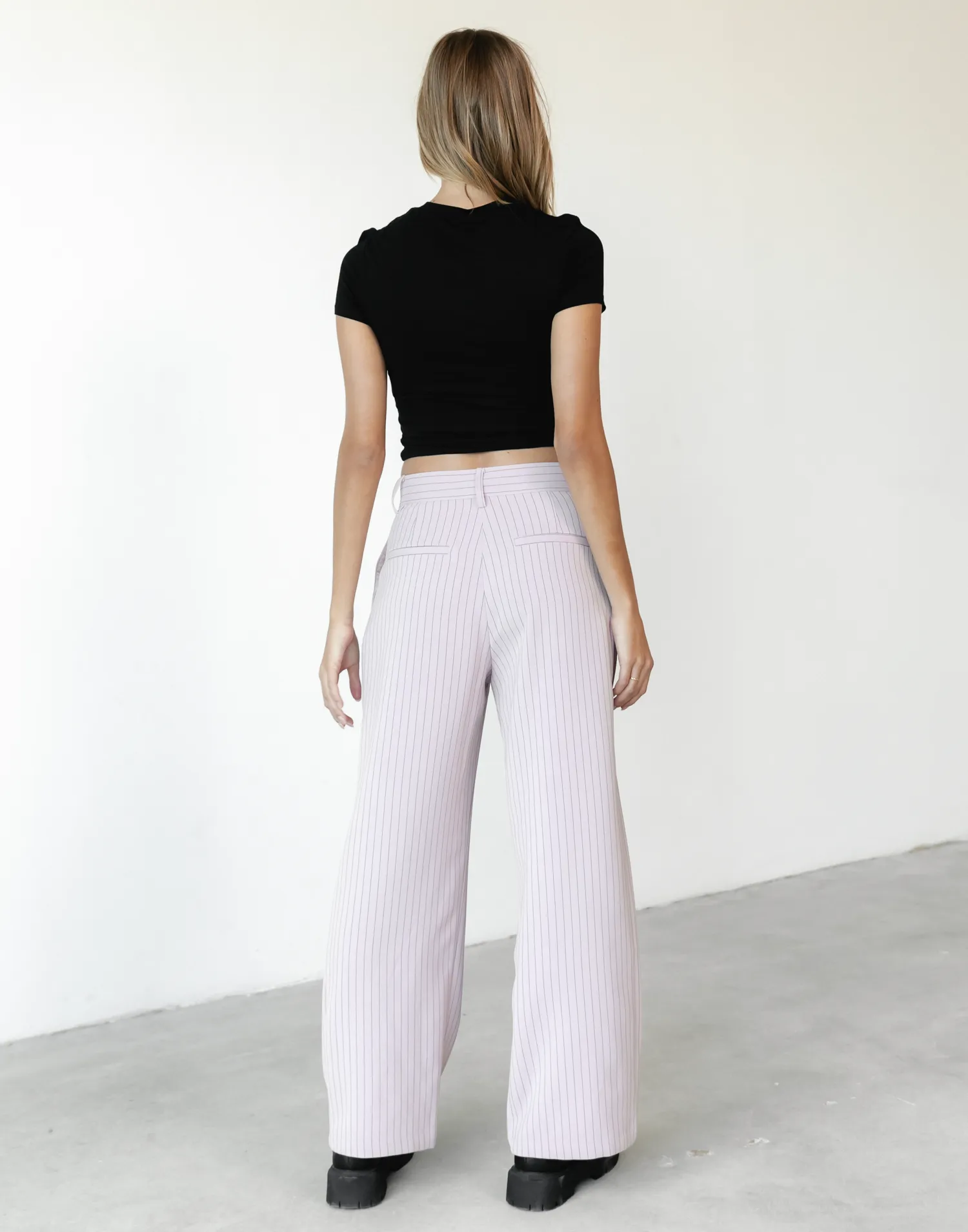 NYC Pant (Pink Pinstripe) -By Lioness