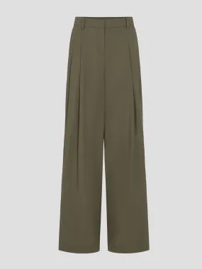 Olive Didi Wide Leg Pant