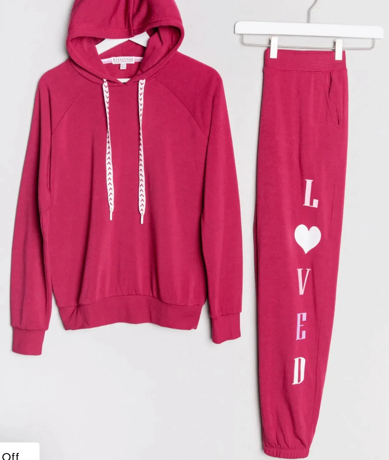 PJ Salvage Feeling Loved Sweatpants