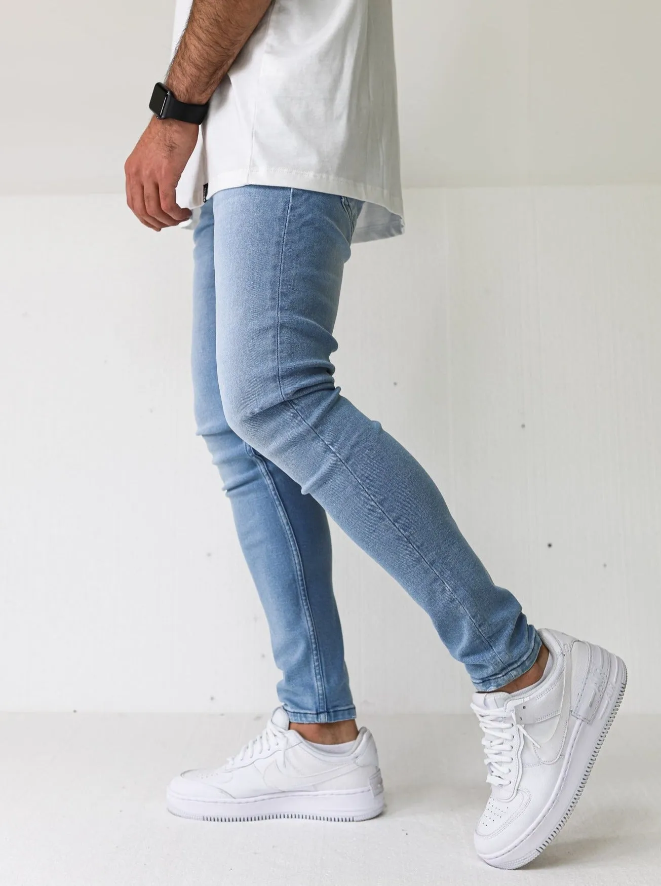 Premium 4X Stretch Light Blue Jeans