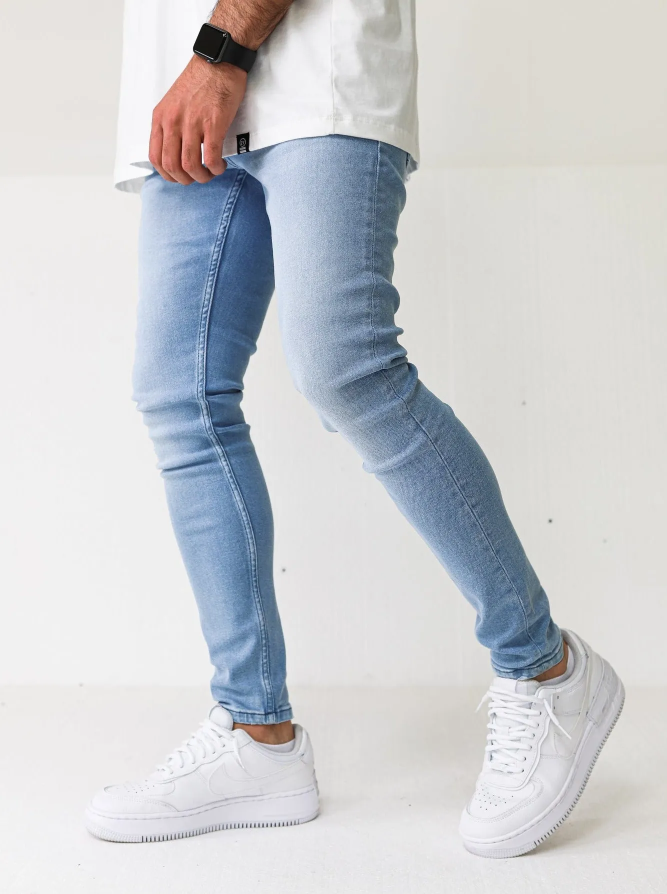 Premium 4X Stretch Light Blue Jeans