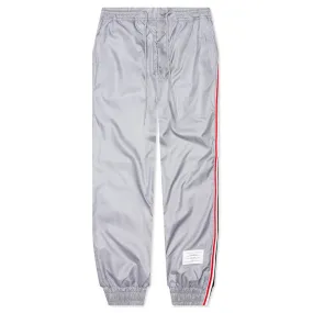 Ripstop RWB Side Stripe Track Pants - Light Grey