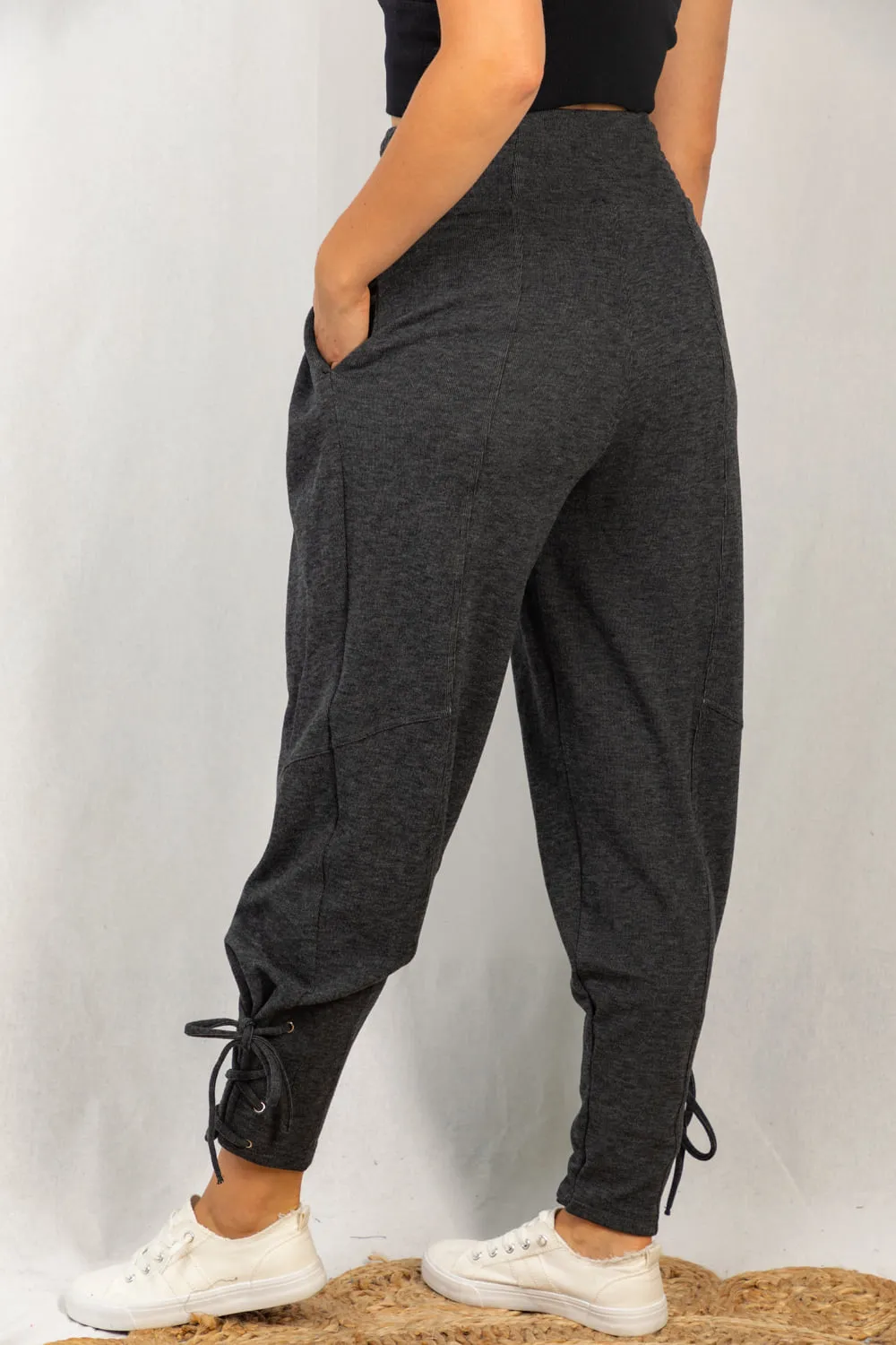 Smocking Waist Jogger