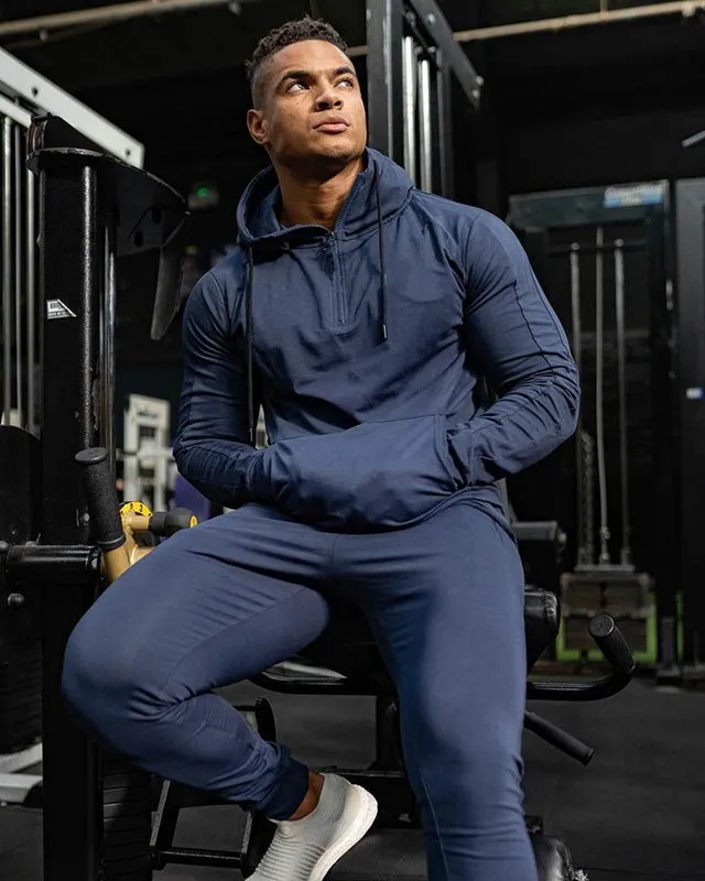 Sports Fitness Clothing Men's Brother Suit Autumn and Winter Hooded Sweatpants