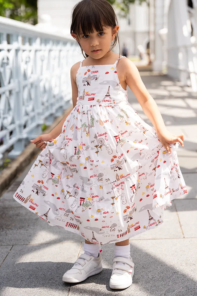 Summer Dress - Around The World