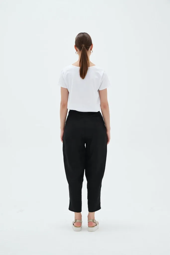 Tirelli - Classic Linen Pant - Navy