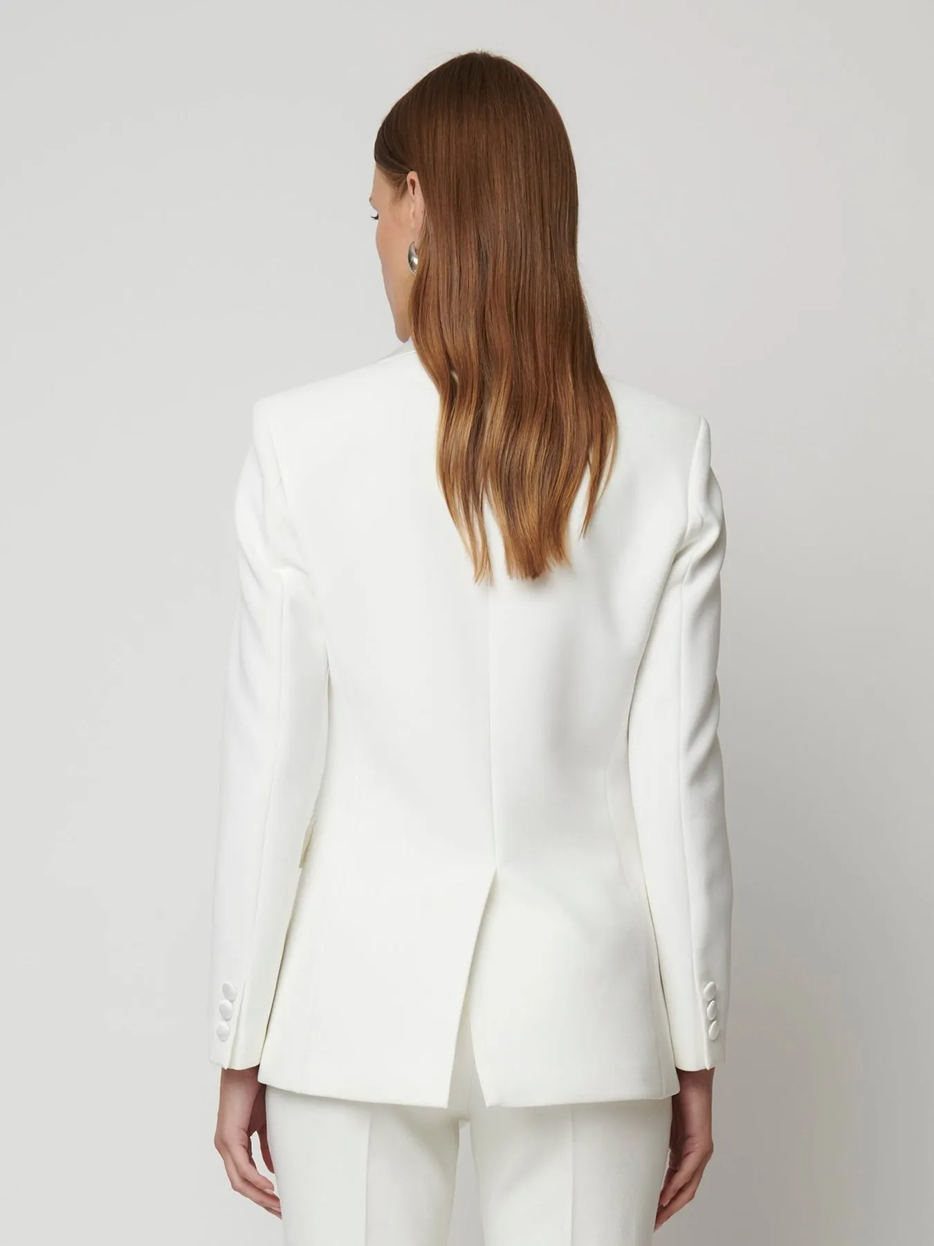 Tuxedo Blazer - Off White