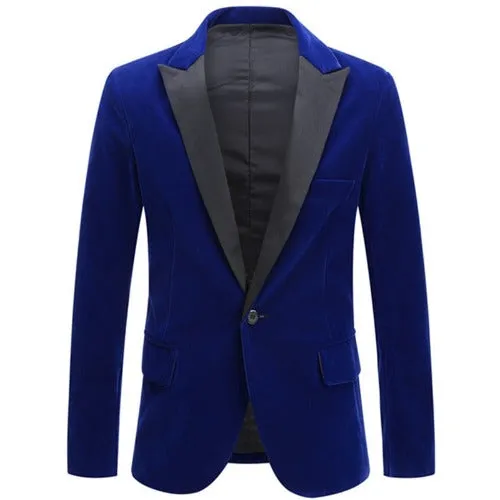 Tuxedo Slim Fit Blazer Suit Jacket