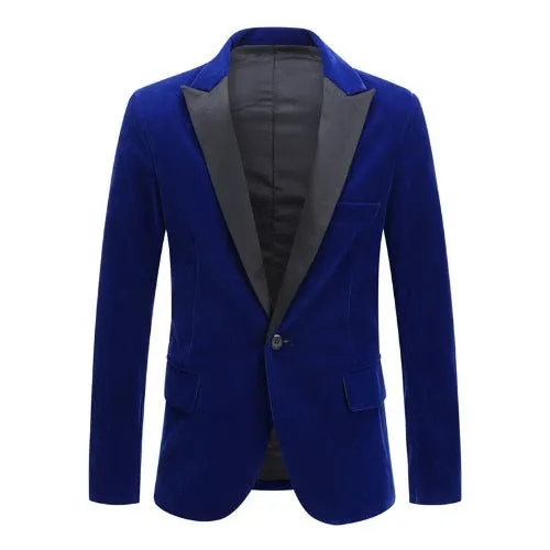 Tuxedo Slim Fit Blazer Suit Jacket