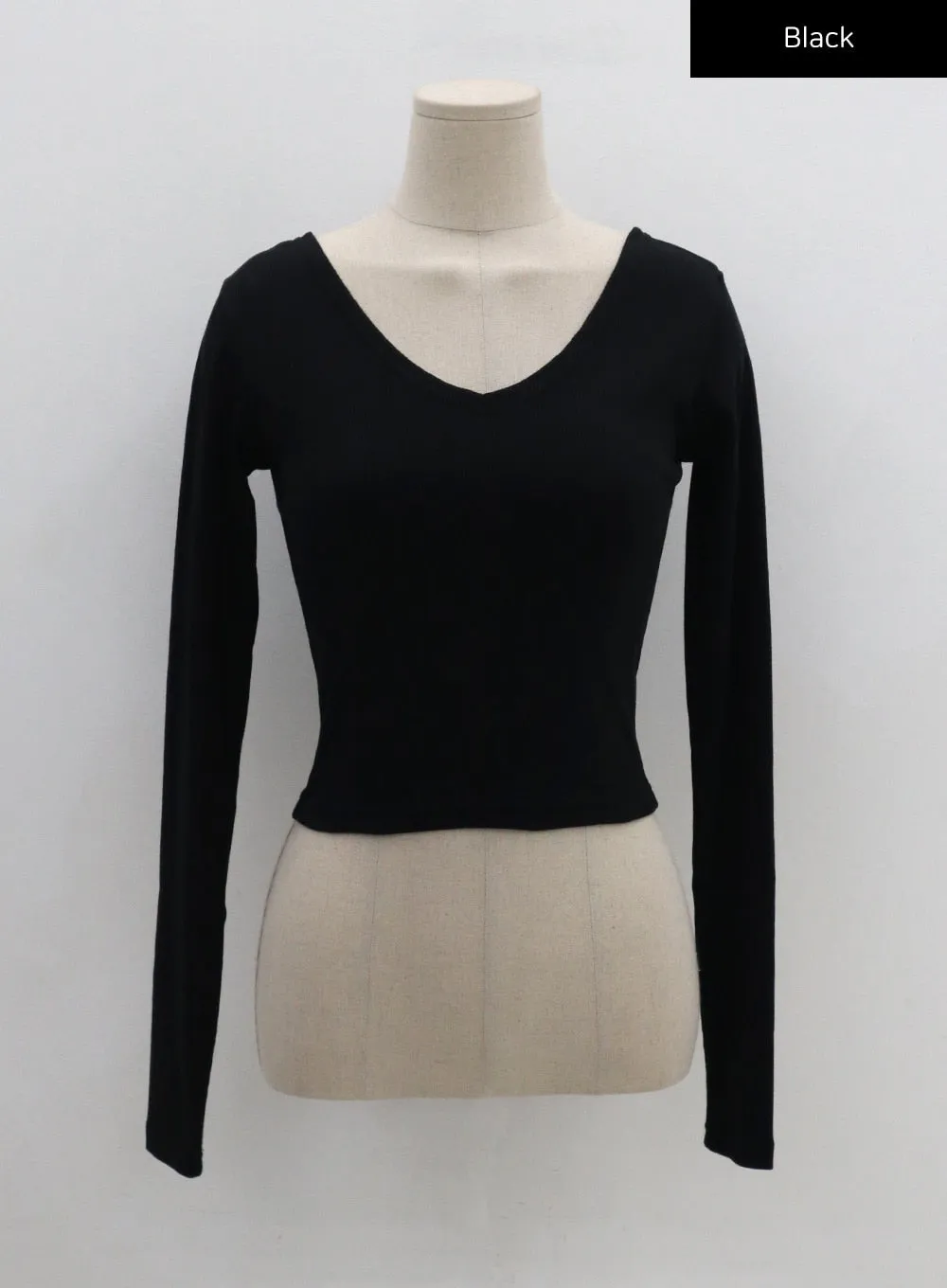 Two Way Long Sleeve Crop Top CG11