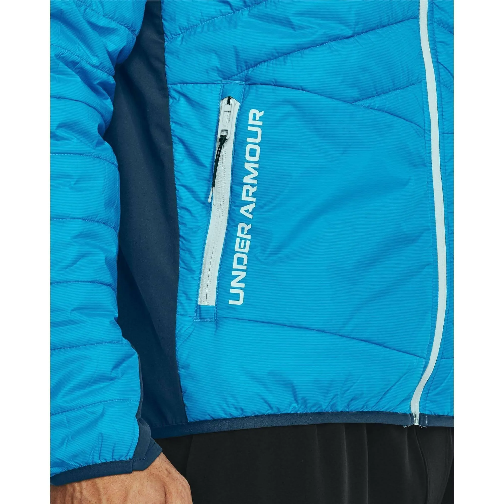 Under Armour Storm ColdGear Reactor Active Mens Hybrid Jacket - Blue